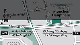 Aston Martin München | Anfahrt